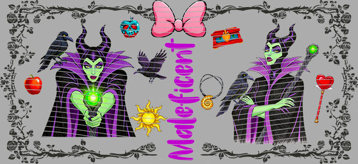 16oz Disney style-D-2672